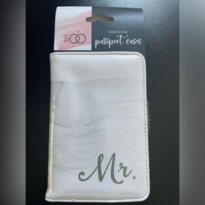 NWT Passport Cases Set Mr. & Mrs. Passport Cases